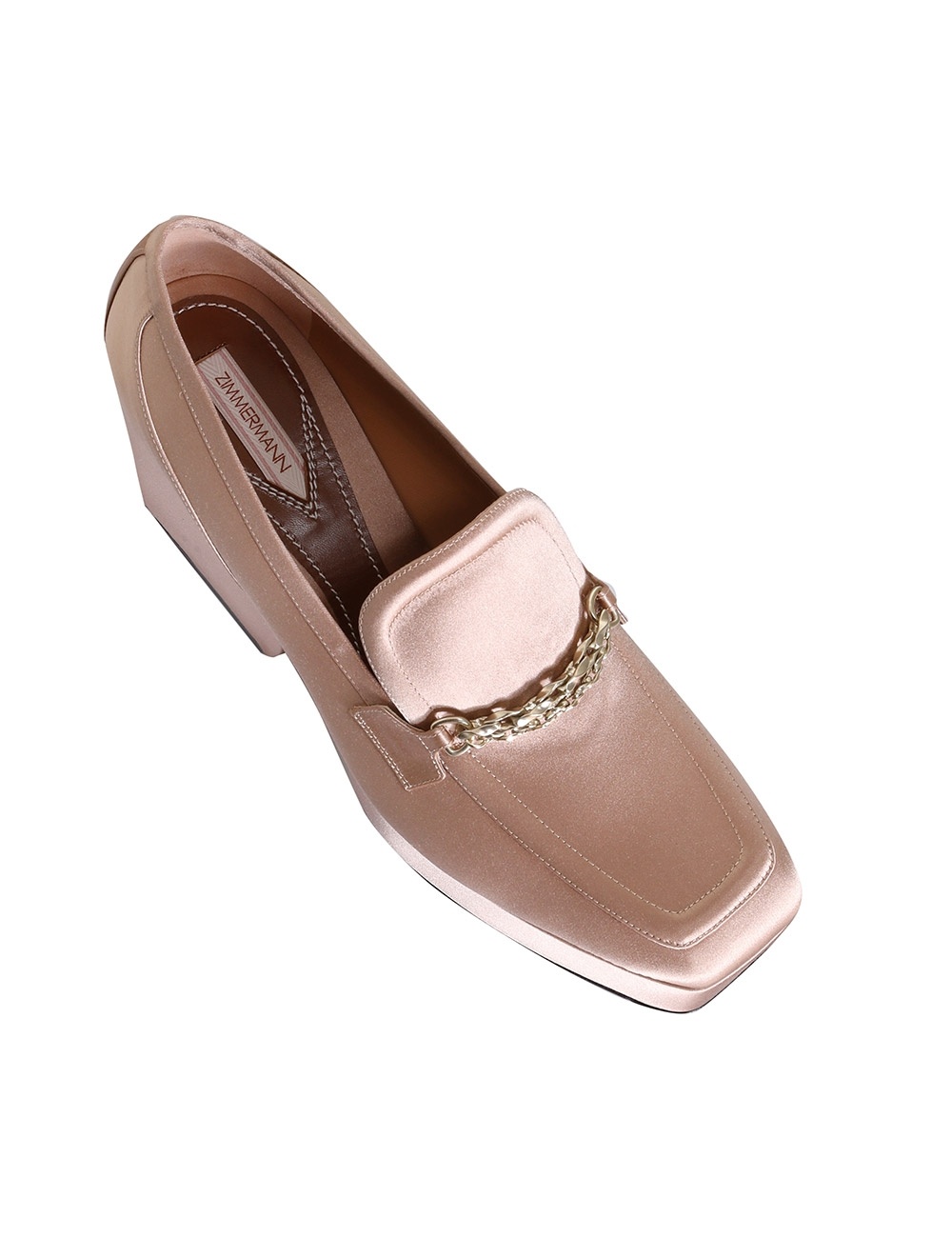 CRESCENT SATIN LOAFER - 7