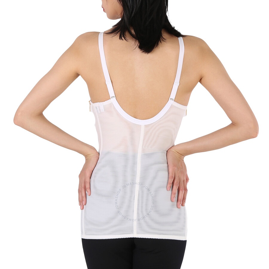 Burberry Optic White Lace Corset Top - 6