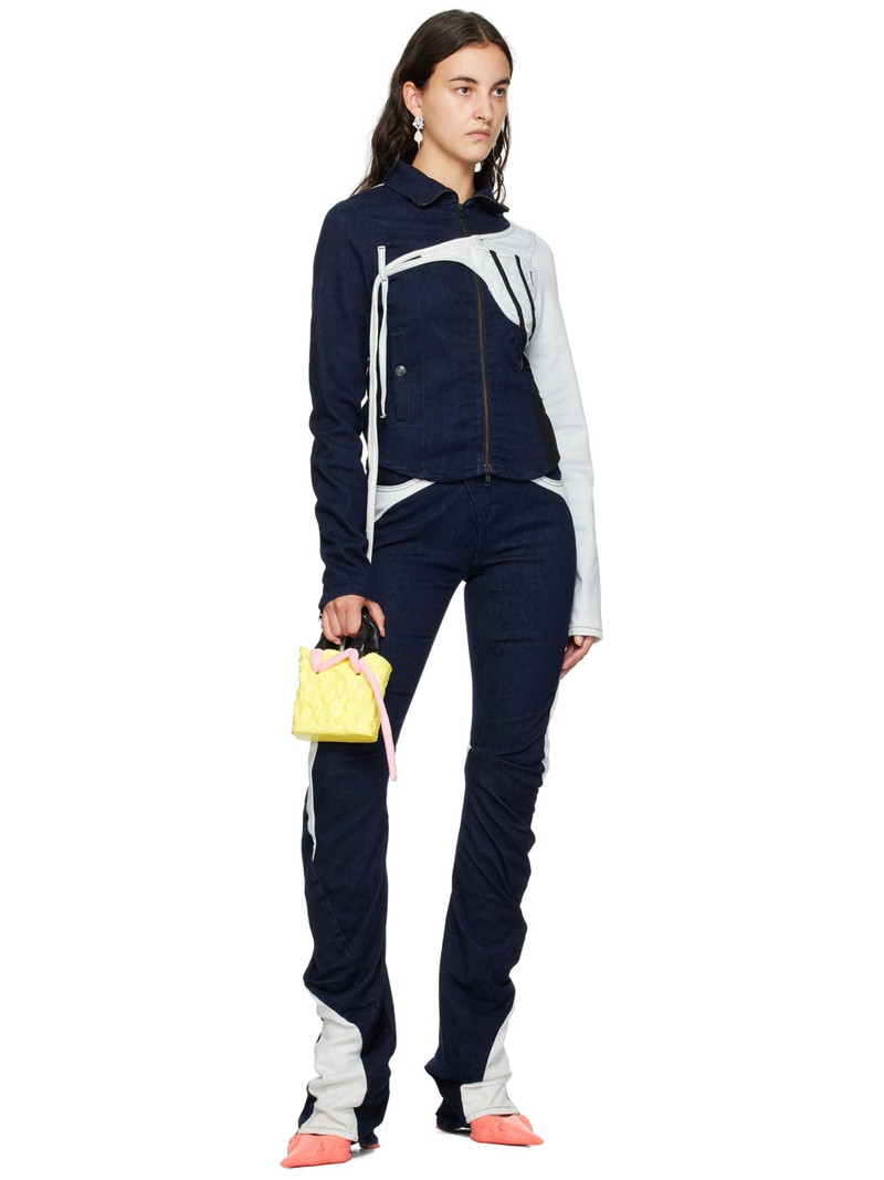 OTTOLINGER Blue Drape Jeans outlook