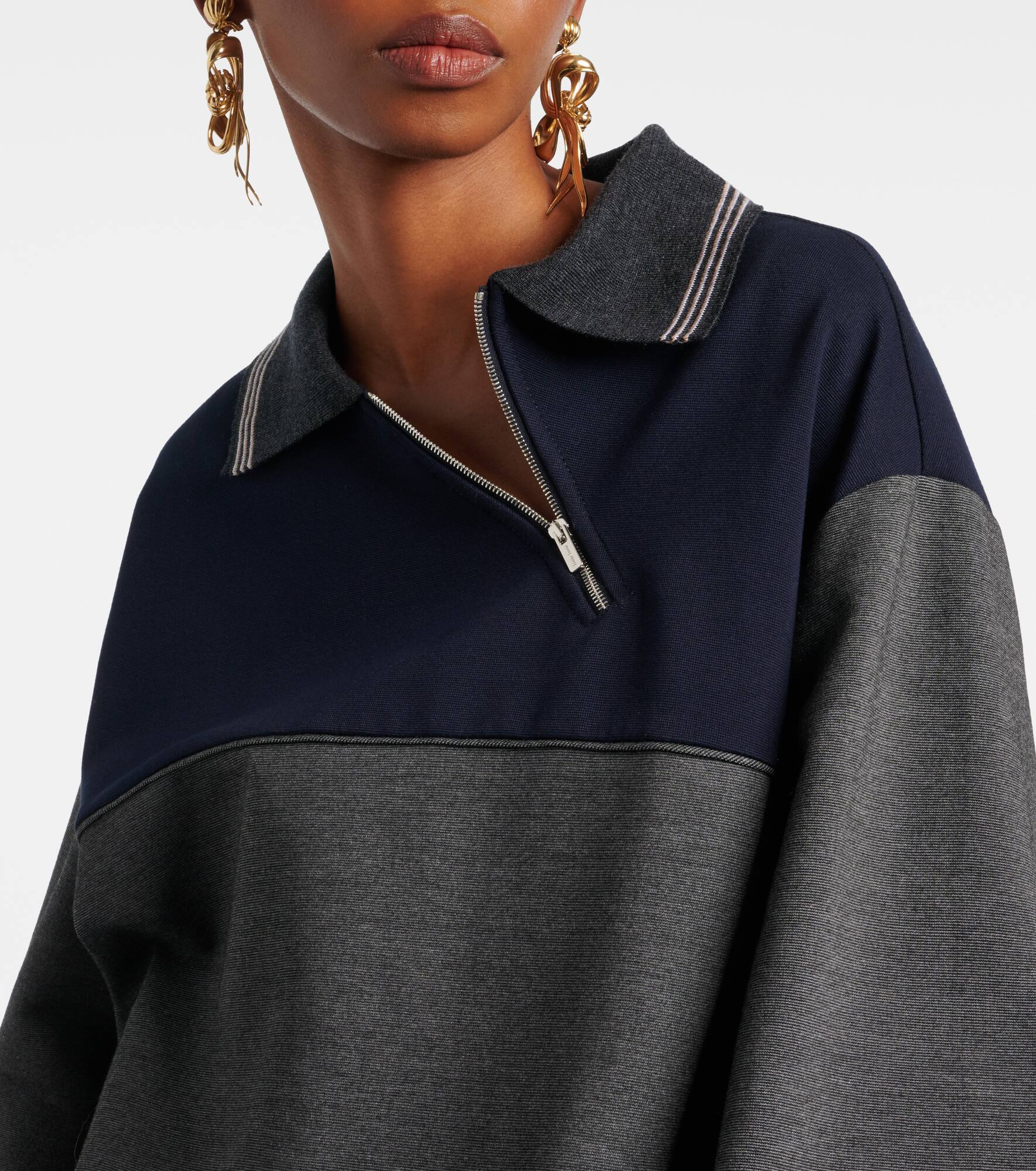 Polo sweatshirt - 4