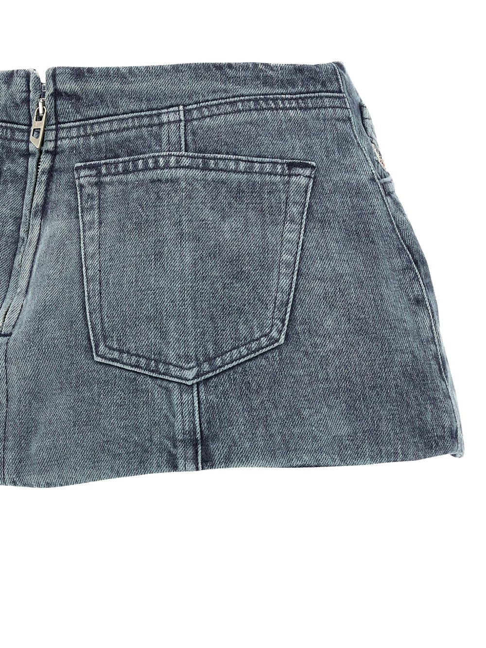 De-Nora denim mini skirt - 4