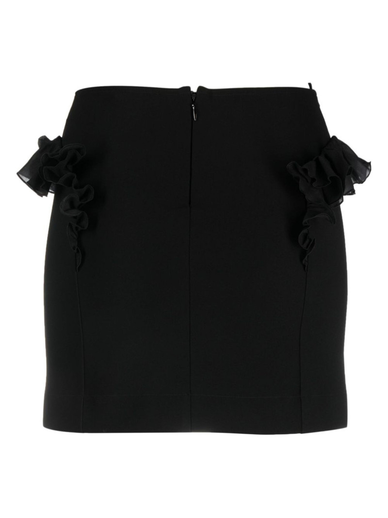 NENSI DOJAKA ruffle-trim miniskirt outlook
