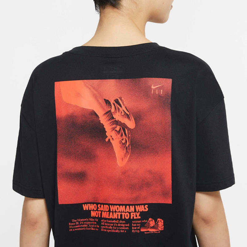 (WMNS) Nike Dri-Fit 농구 짧은 소매 'Fly Black' CV0951-010 6