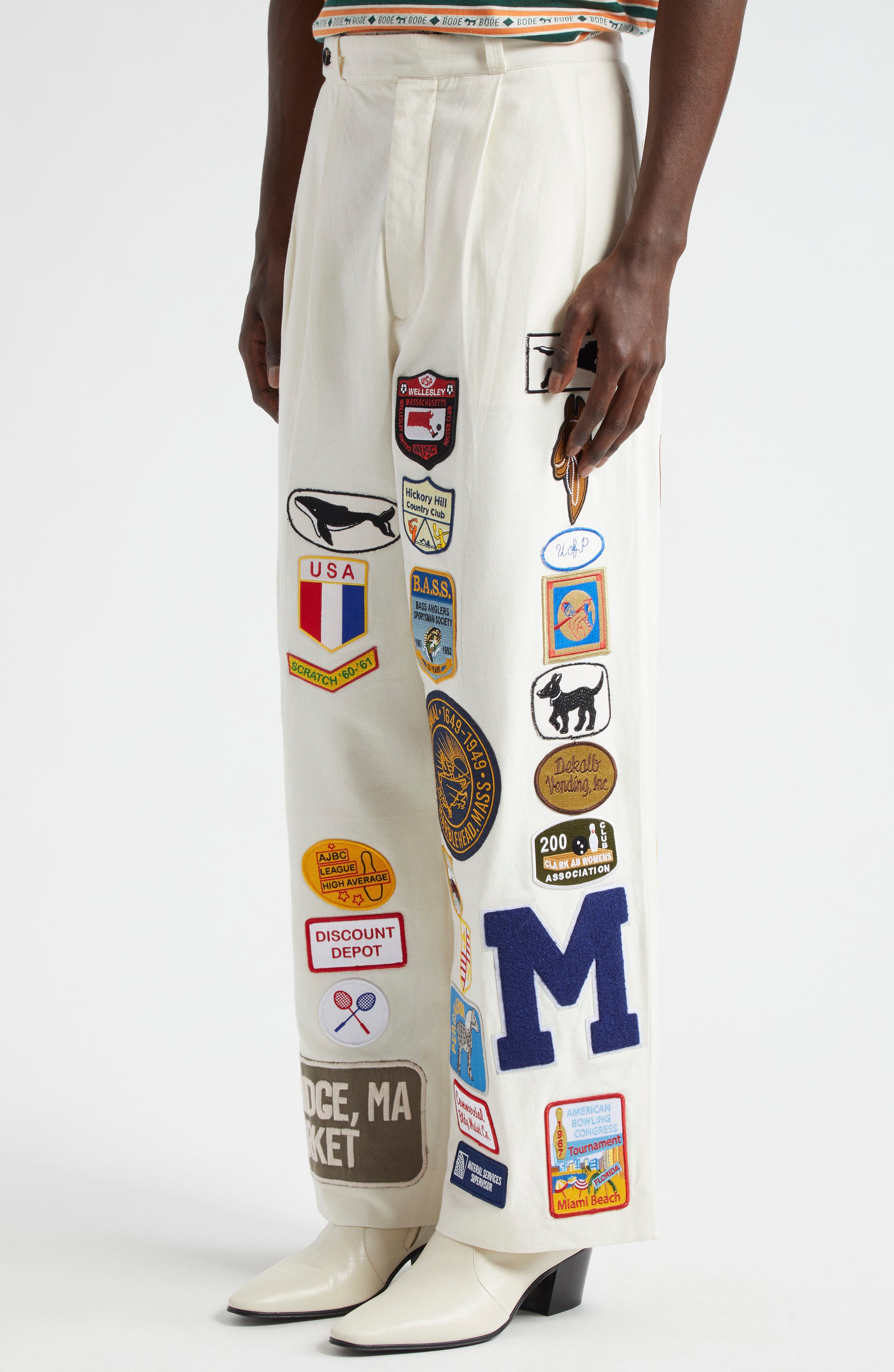 Cambridge Patch Canvas Pants - 5