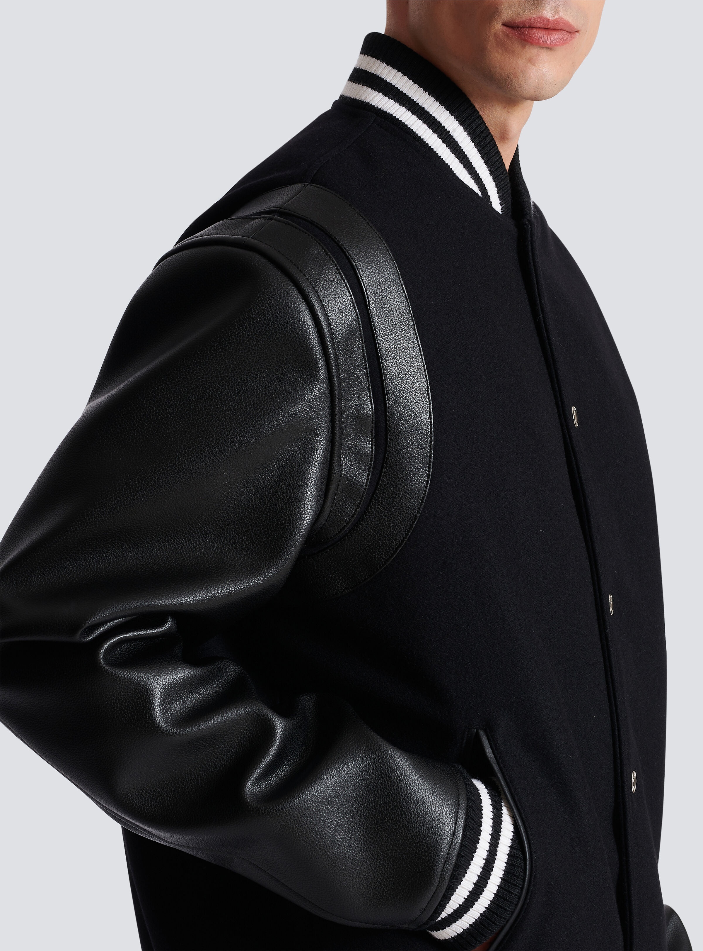 Wool and leather teddy - 9