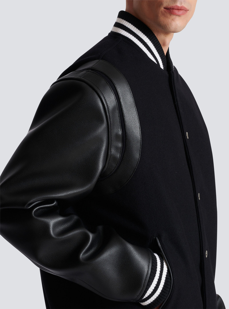 Wool and leather teddy 9