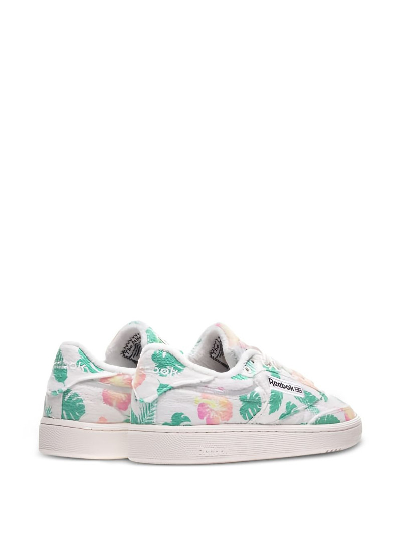 Club C 85 floral-print trainers 3