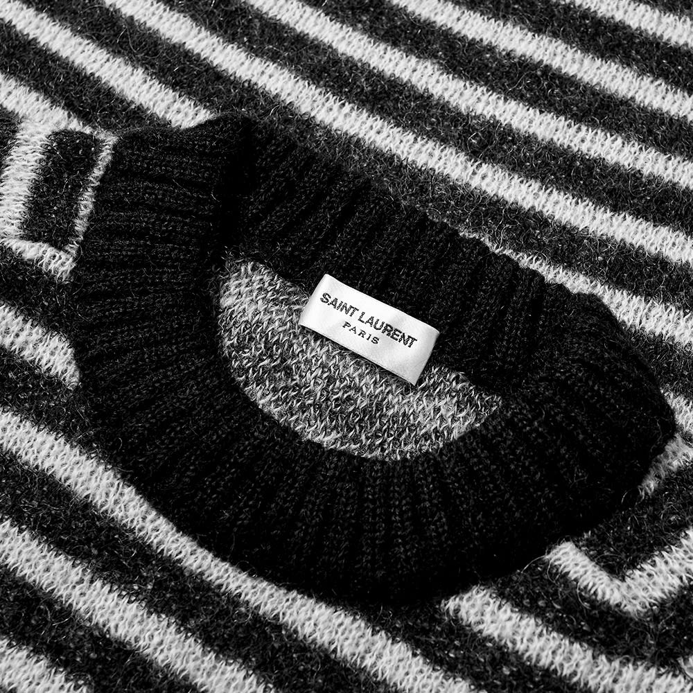 Saint Laurent Stripe Mohair Knit - 2