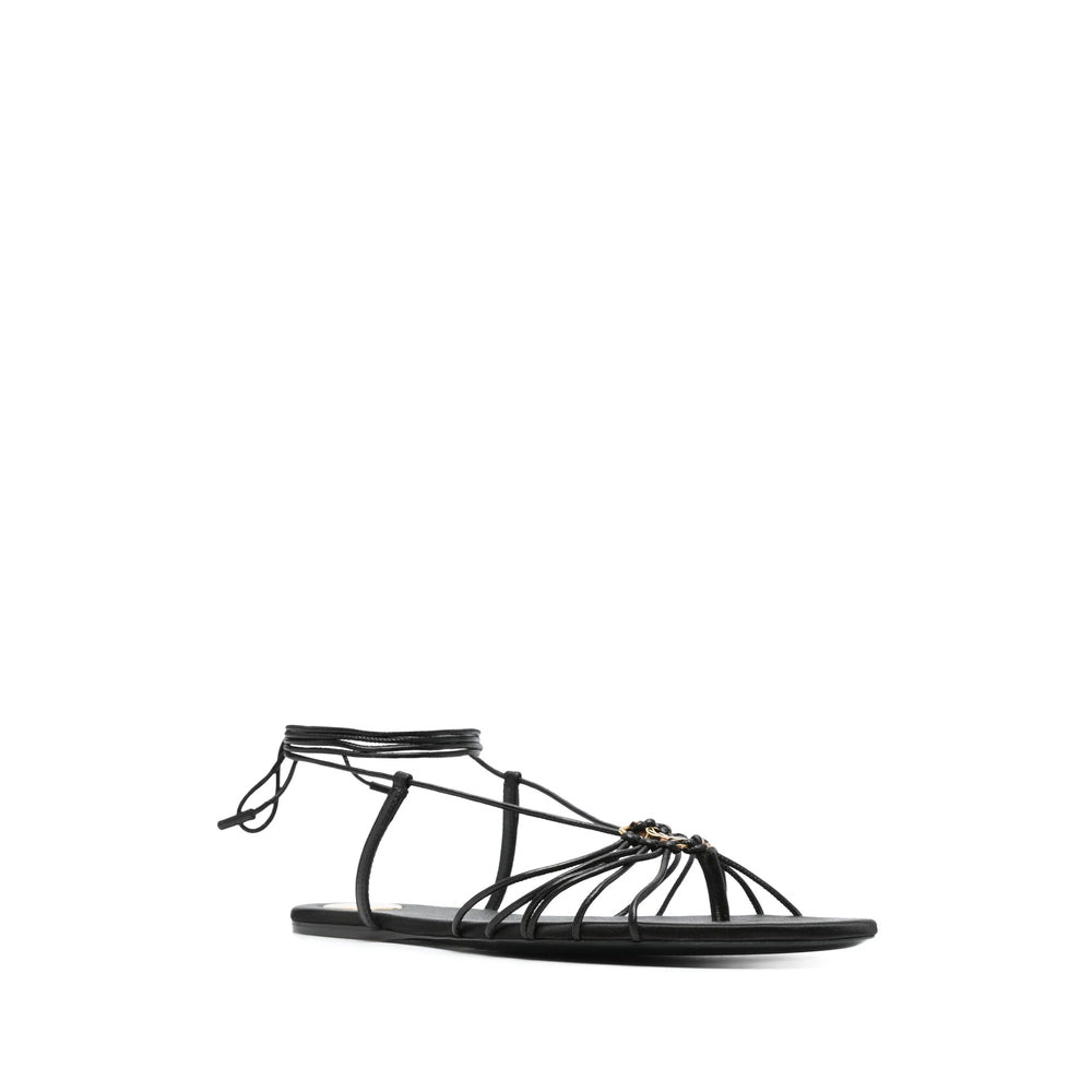 Saint Laurent Black Sandals Women - 2