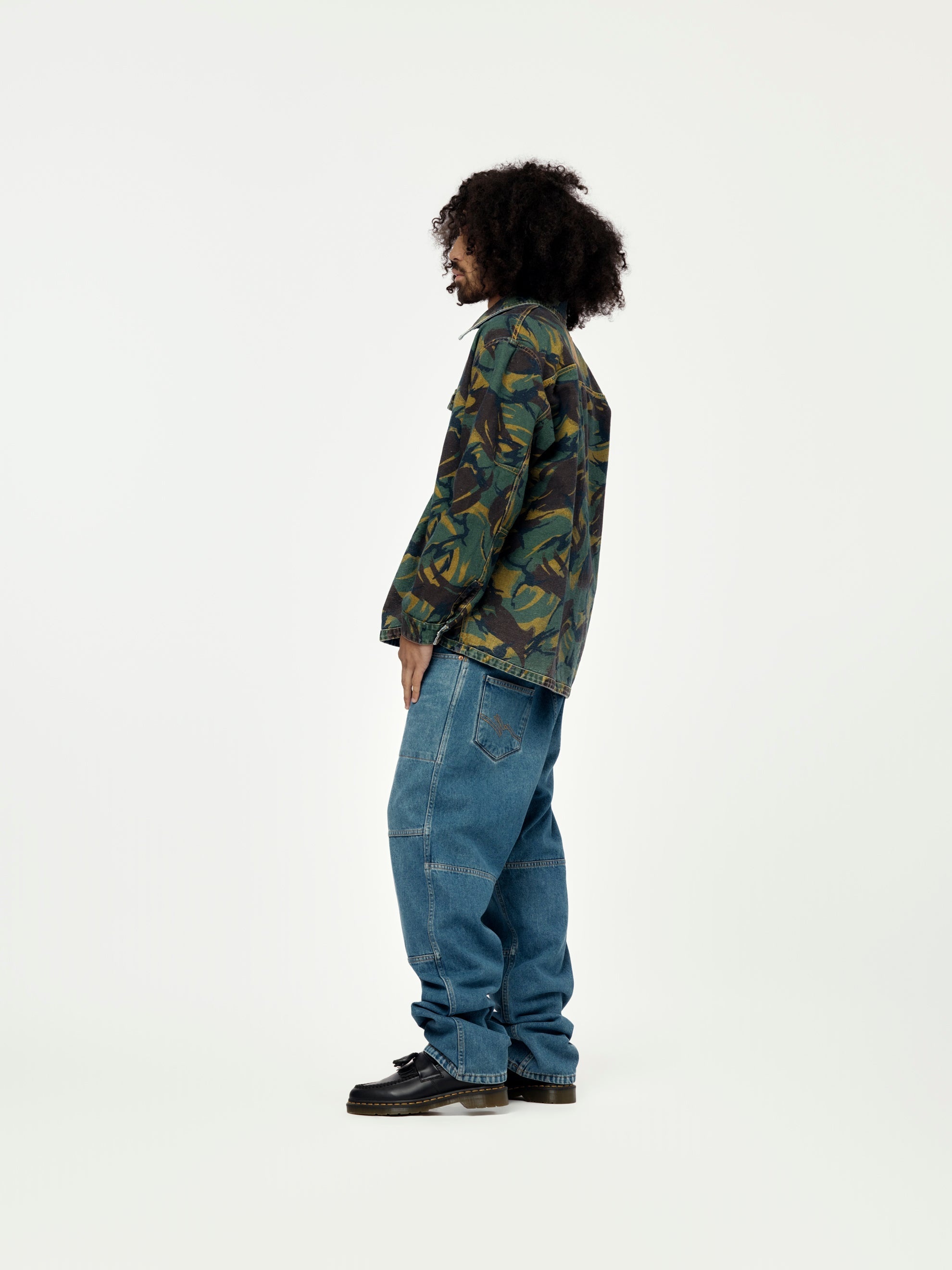 REVERSIBLE CAMO JACKET (BLUE/CAMO) - 5