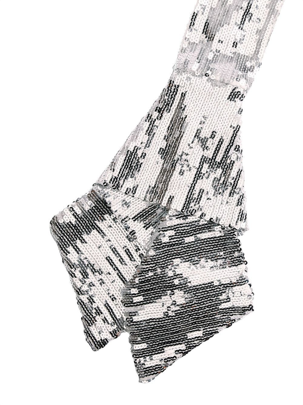 sequin-embellished midi dress - 4