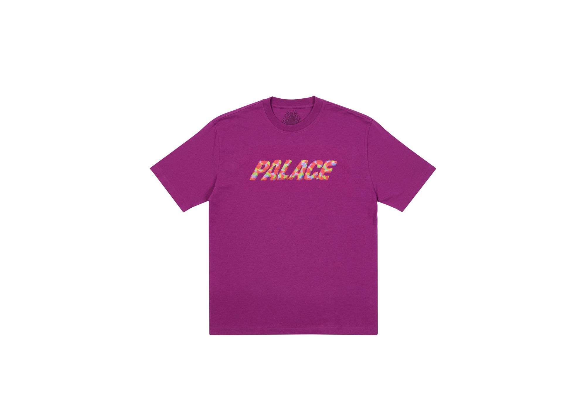 FLUFFLY T-SHIRT PLUM - 1