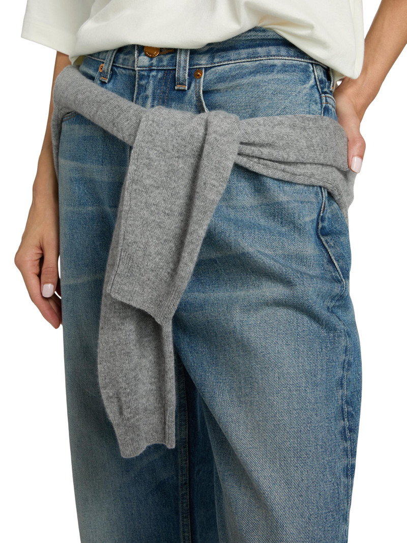 Women's The Fan Tapered Jeans - Borrego Indigo 6
