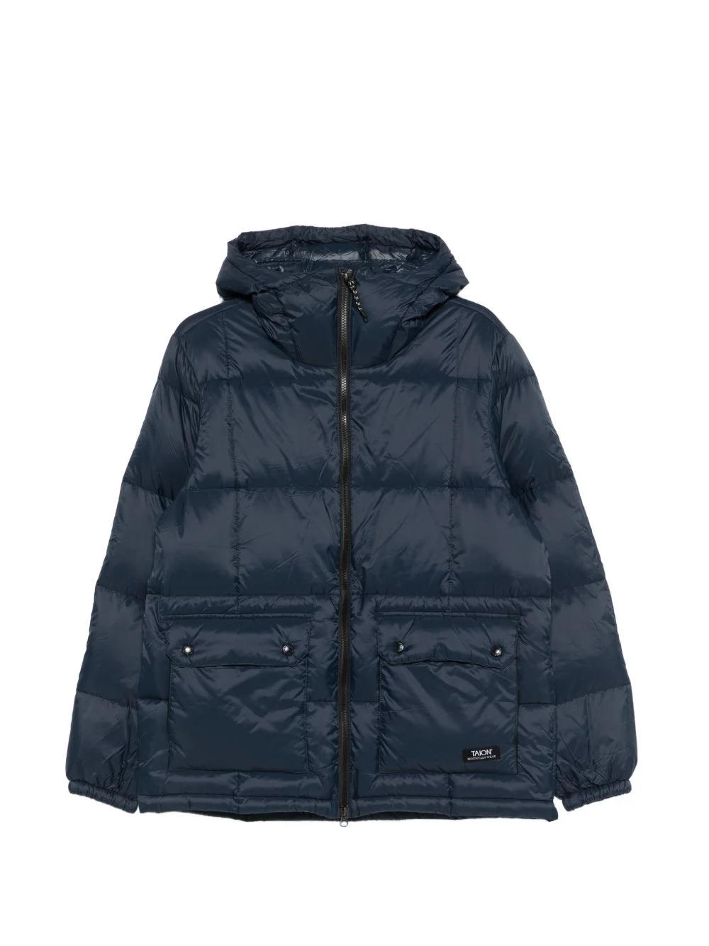 hooded puffer jacket - 1