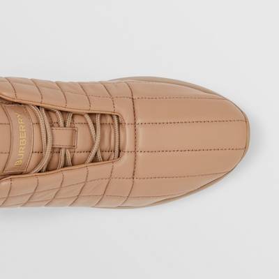 Burberry Quilted Leather Classic Sneakers outlook