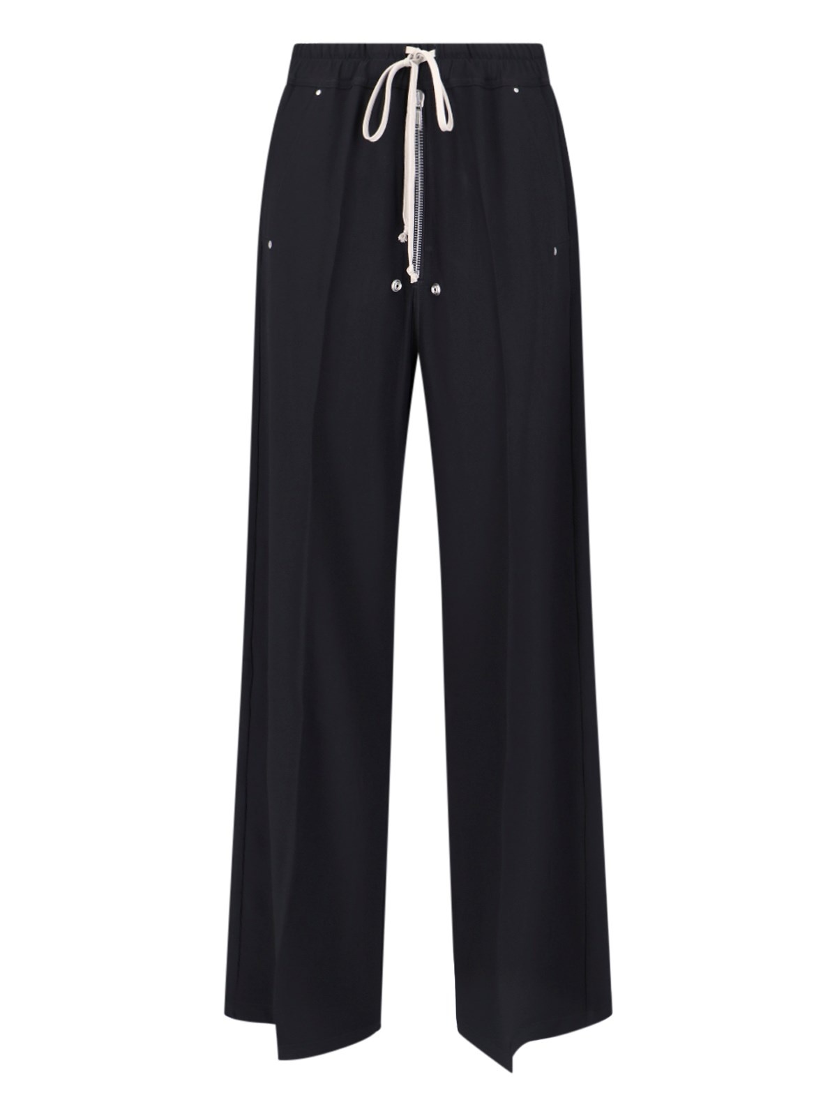 【送料&関税込】Rick Owens Straight Pants Rick Owens straight-leg Wool Track Pants | Black | FARFETCH