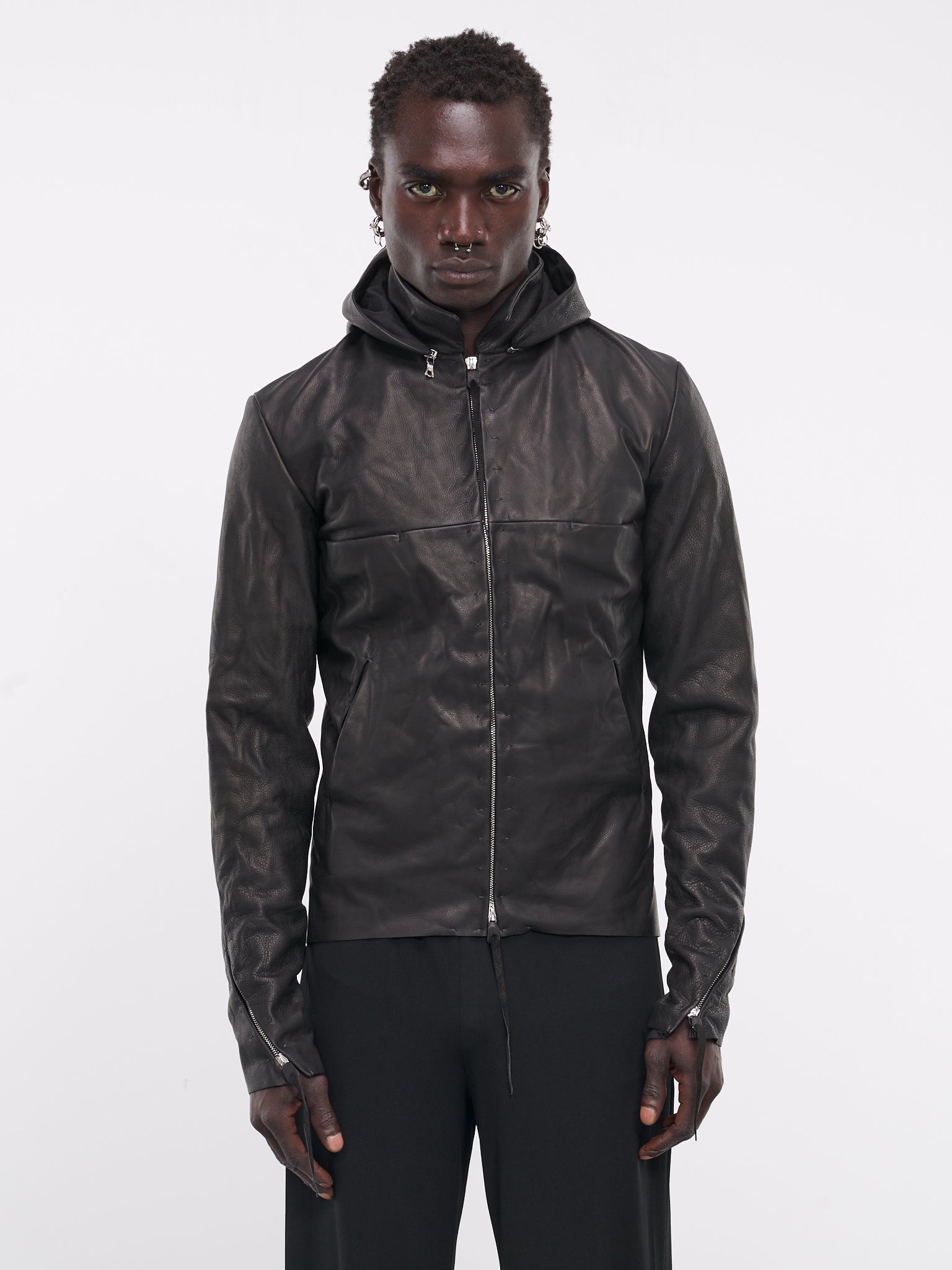 Detachable Hood 4-Pocket Jacket - 1