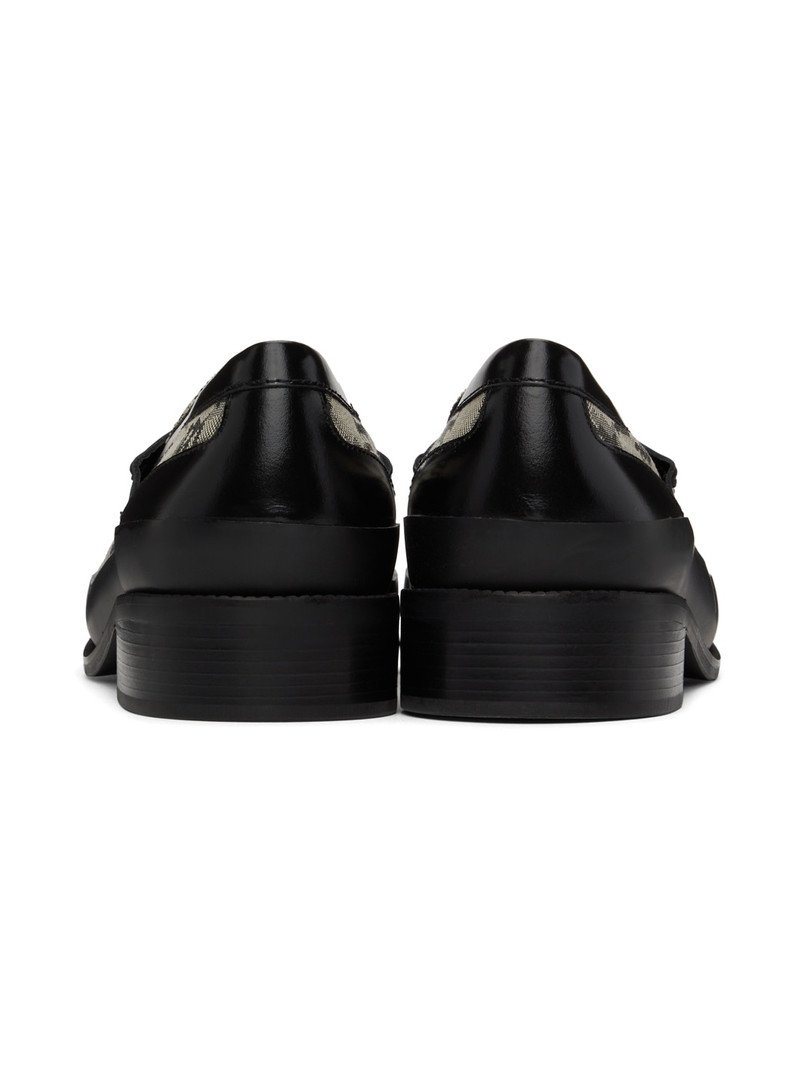 Black & Khaki 'The Brutalist' Loafers 2
