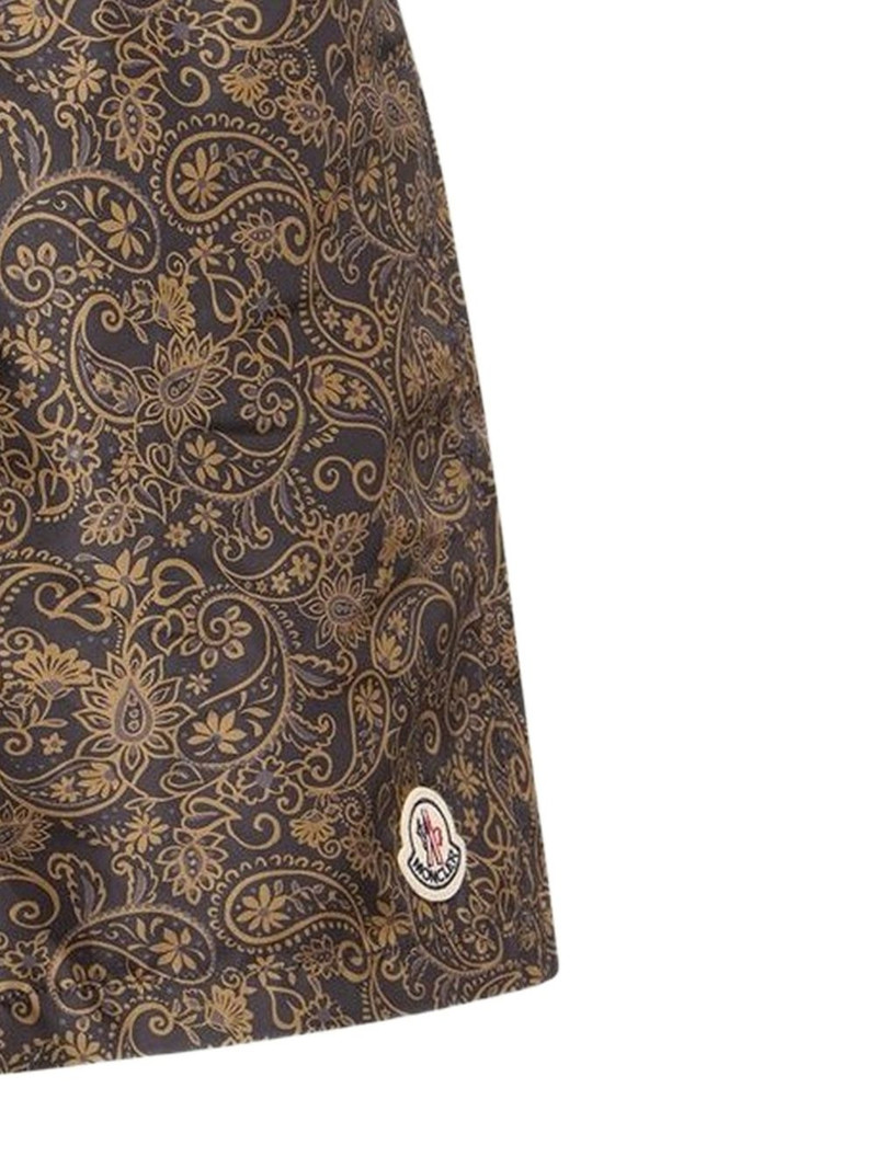 Moncler paisley drawstring swim shorts outlook