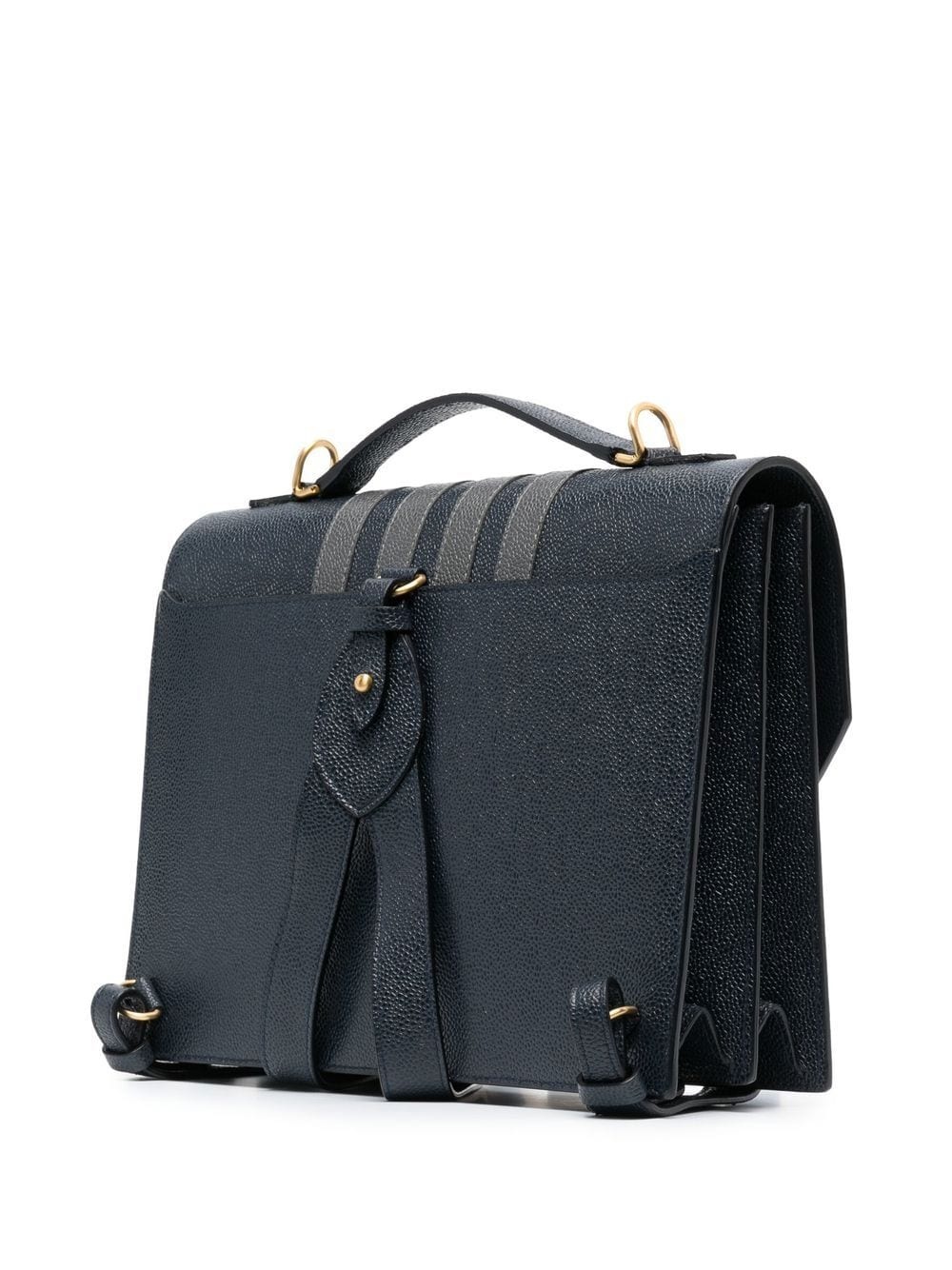 4-Bar leather backpack - 3
