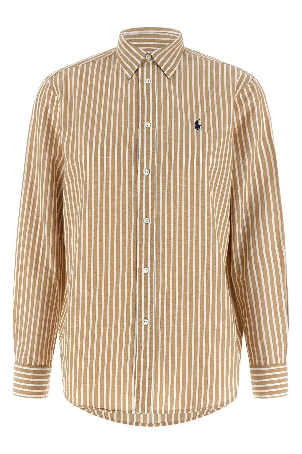 Cotton and linen shirt - 1