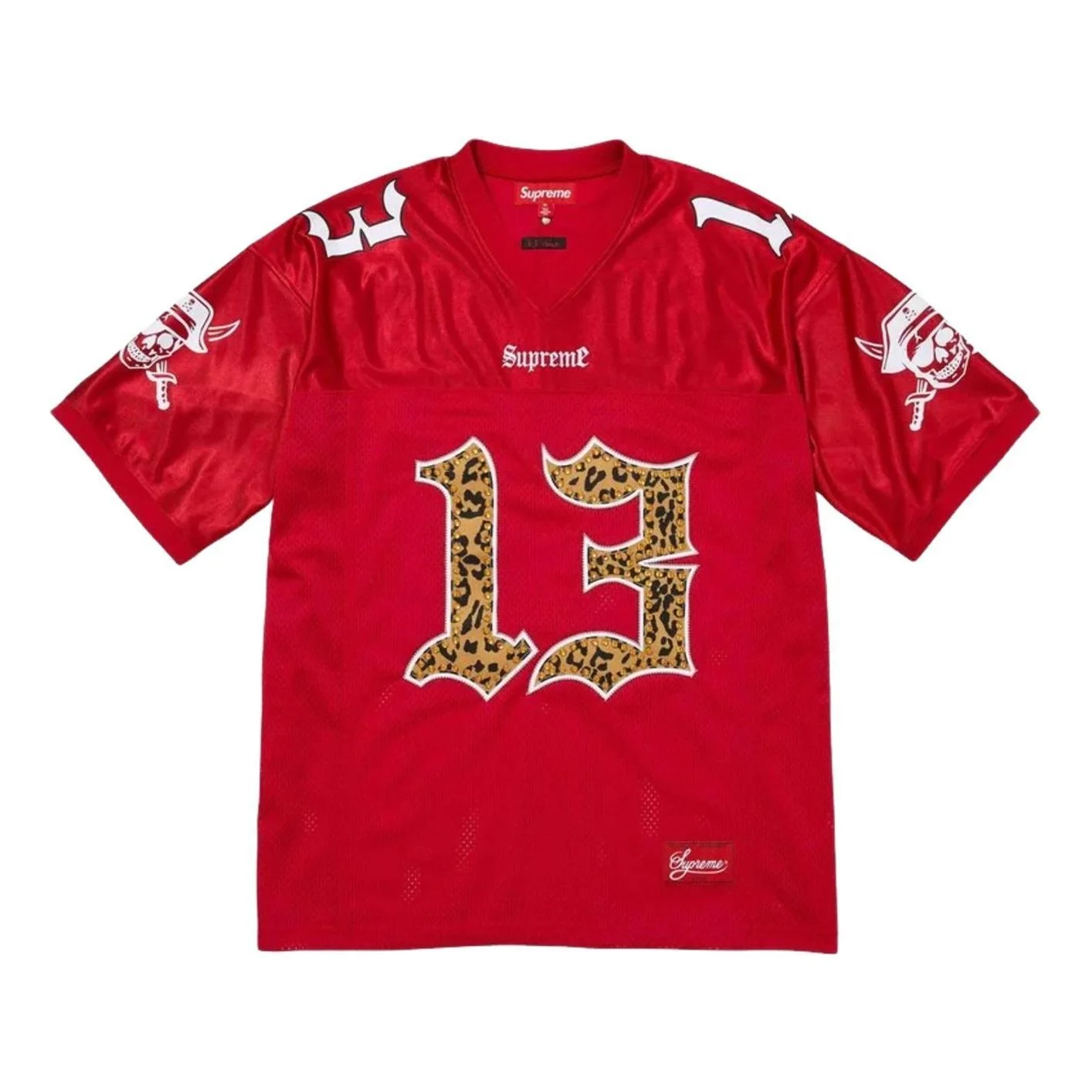 Supreme FW26 x b.b. Simon Football Jersey 'Red' SUP-FW26-076-RED - 1