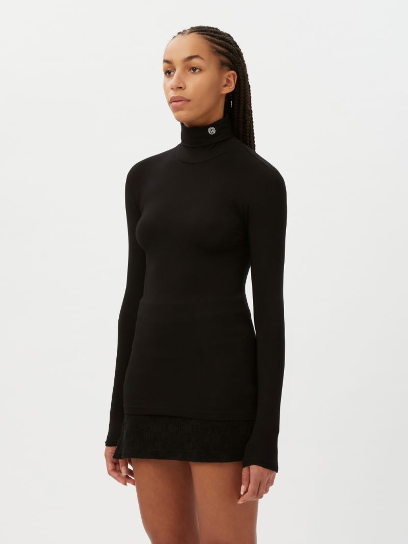 FITTED TURTLENECK L/S T-SHIRT - 4