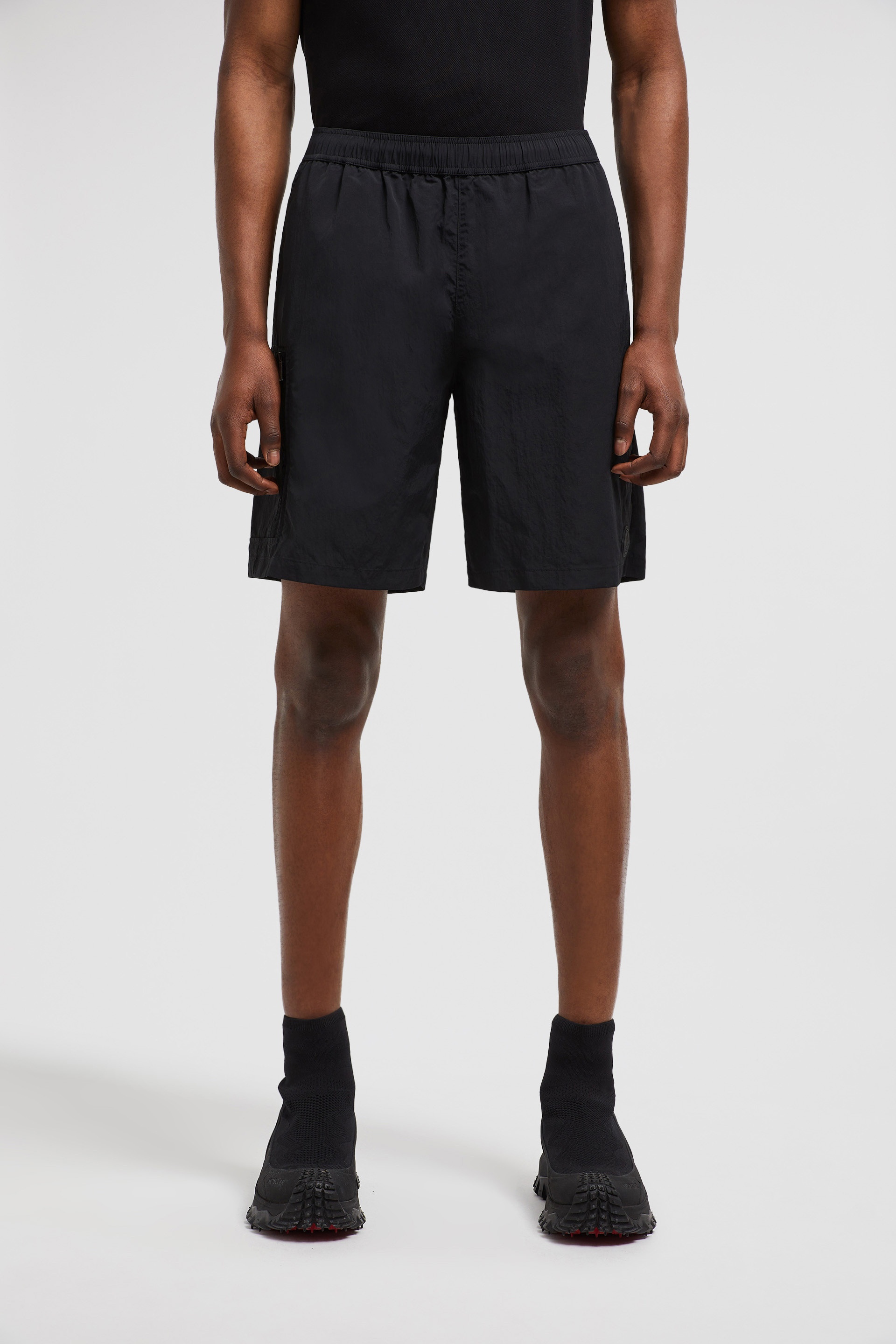 Logo Patch Swim Shorts - 3