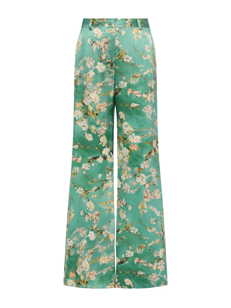 Pilar Silk Wide-Leg Pant 1