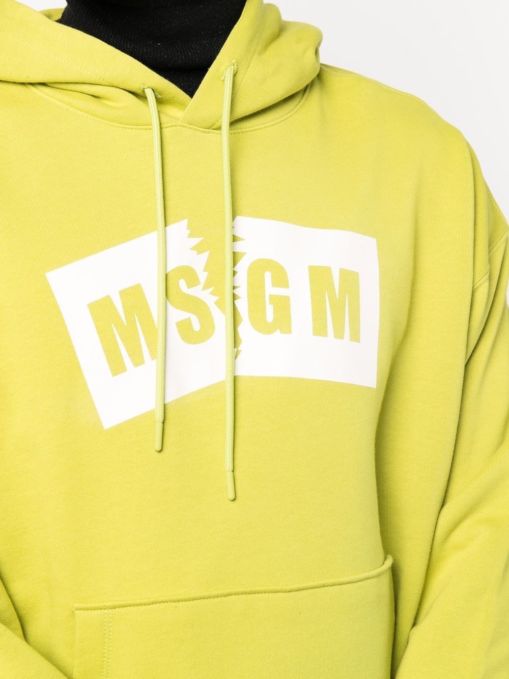 logo-printed hoodie - 5