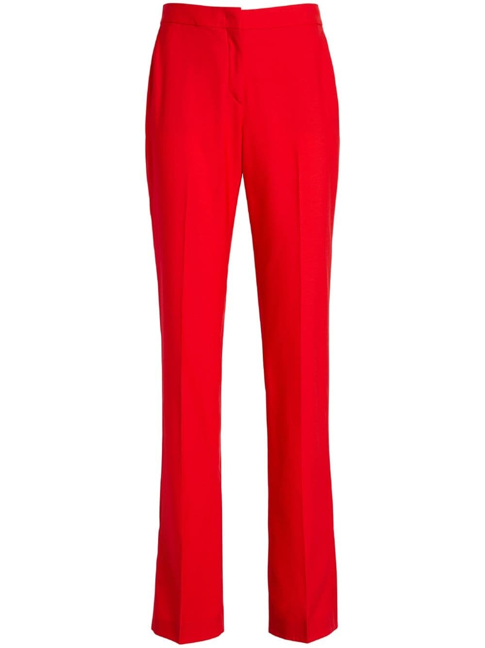 slim-cut tailored trousers - 1