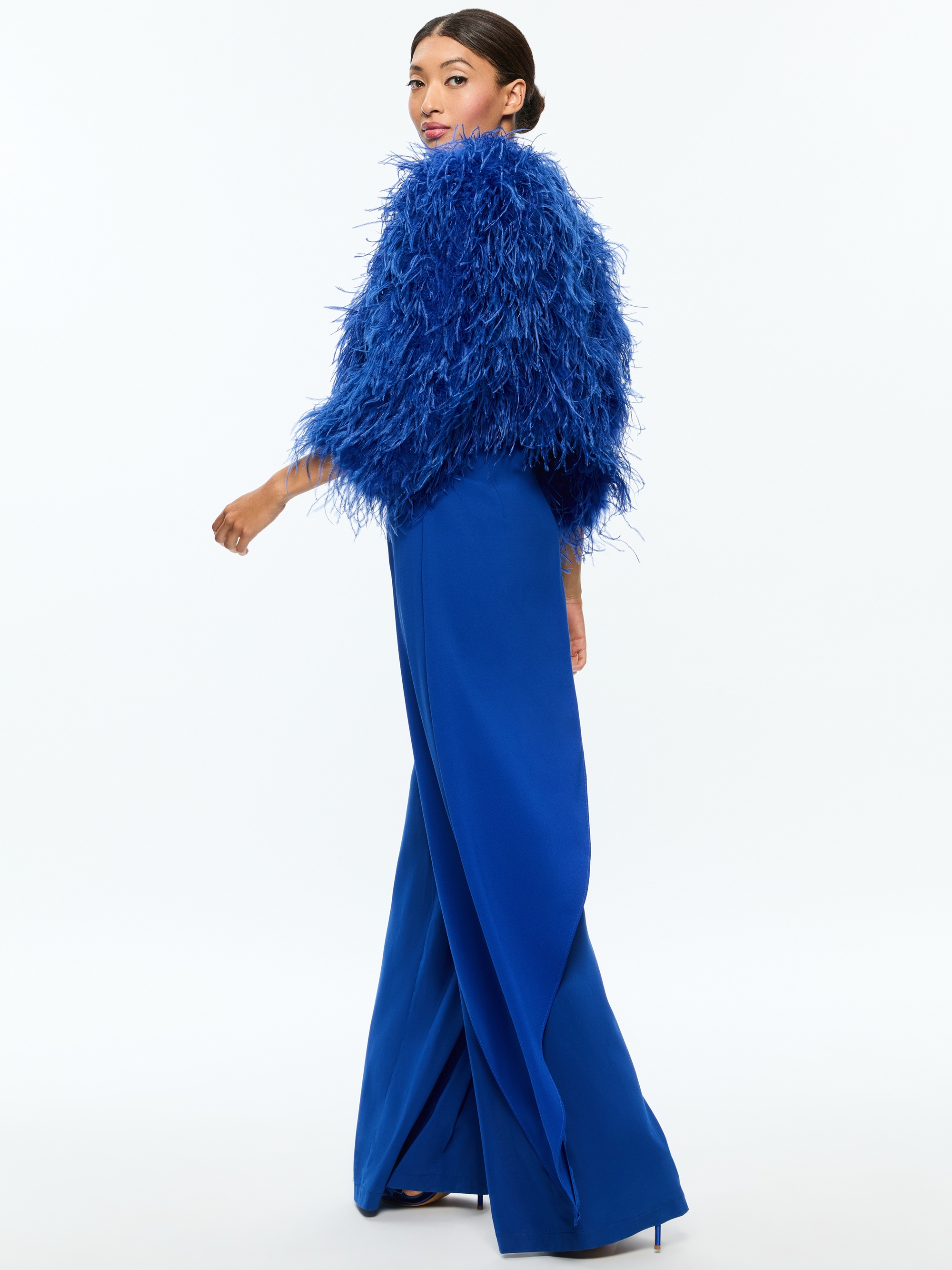 KIDMAN FEATHERED BOXY JACKET - 4