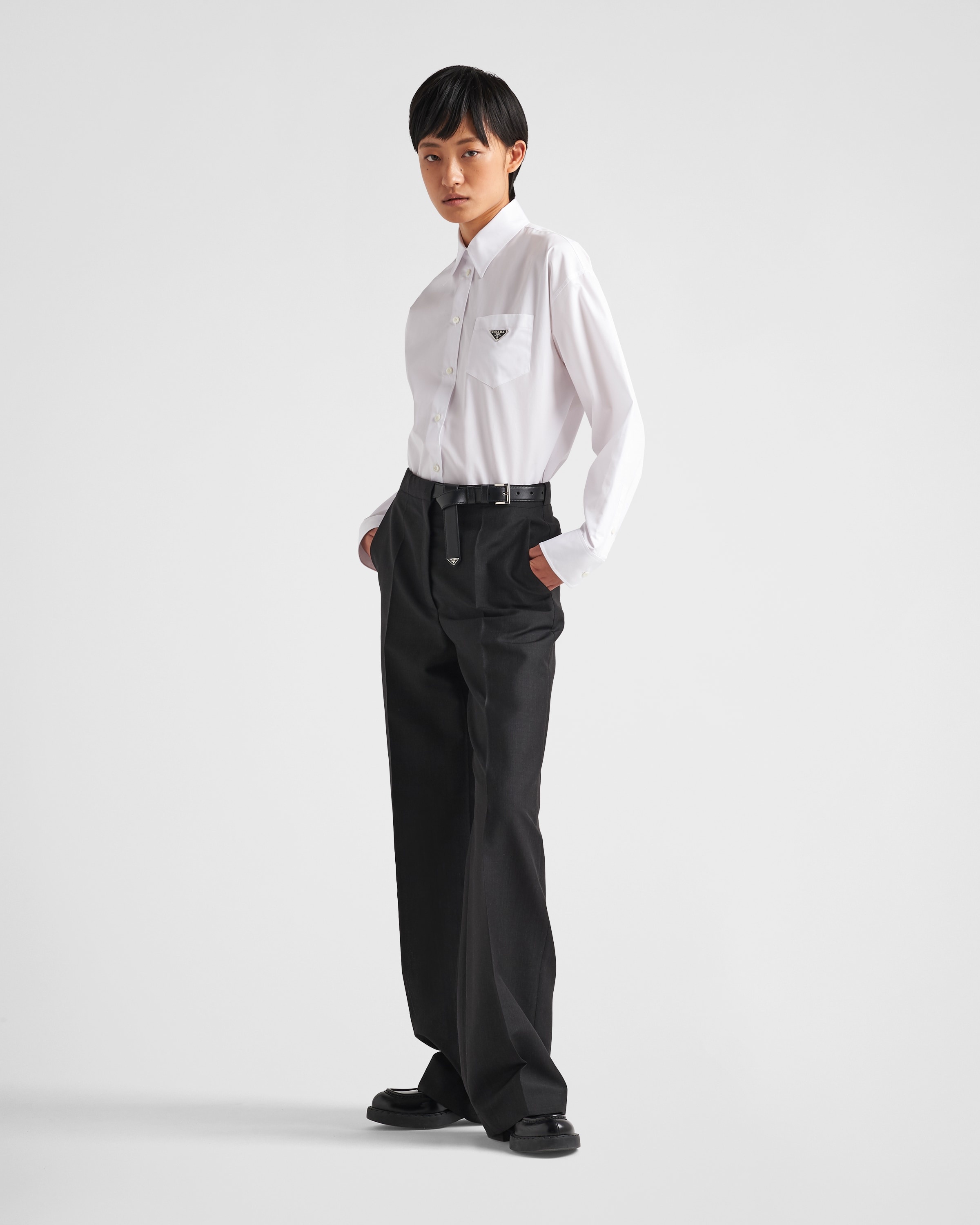 Kid mohair pants - 2
