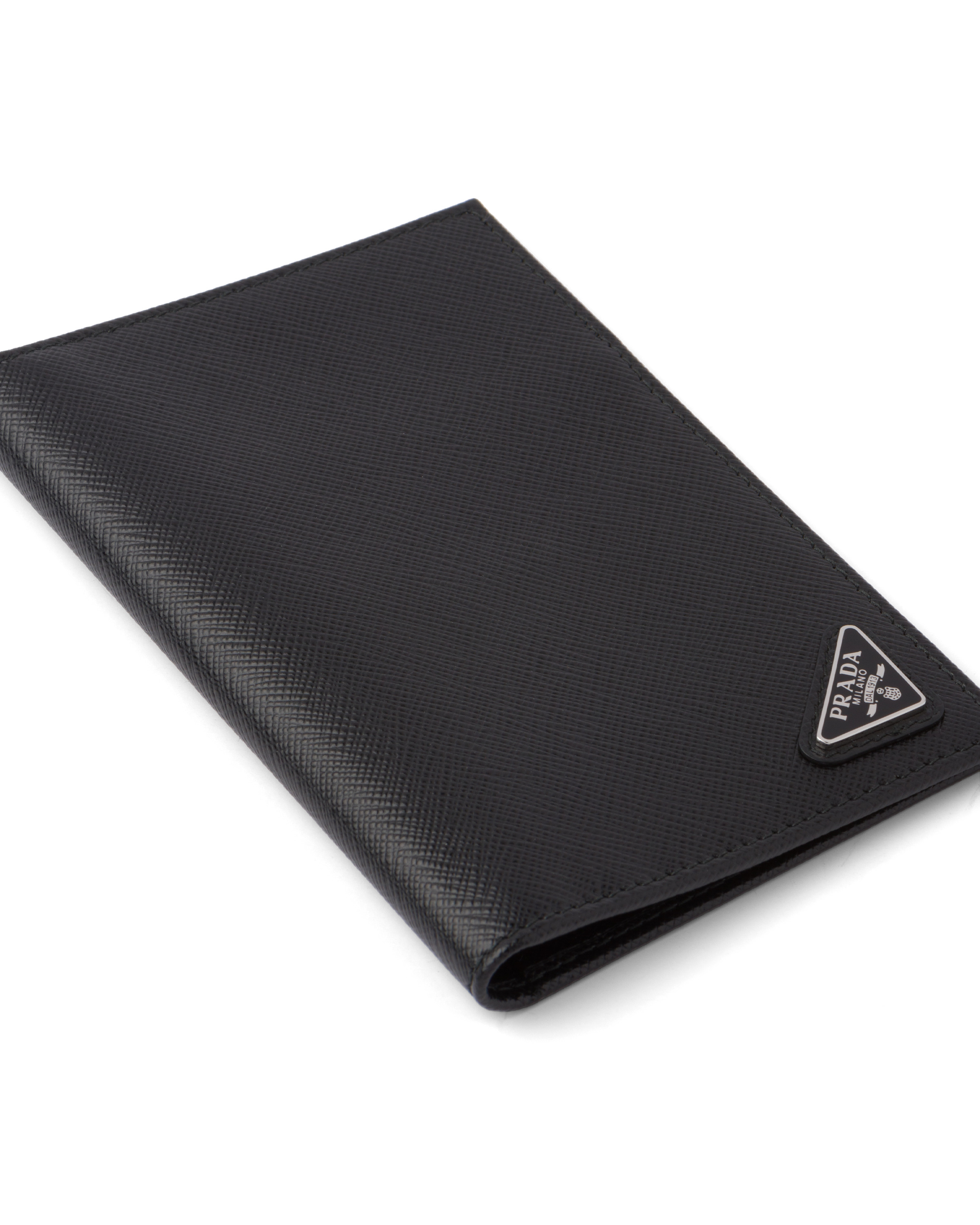 Saffiano leather passport holder - 3