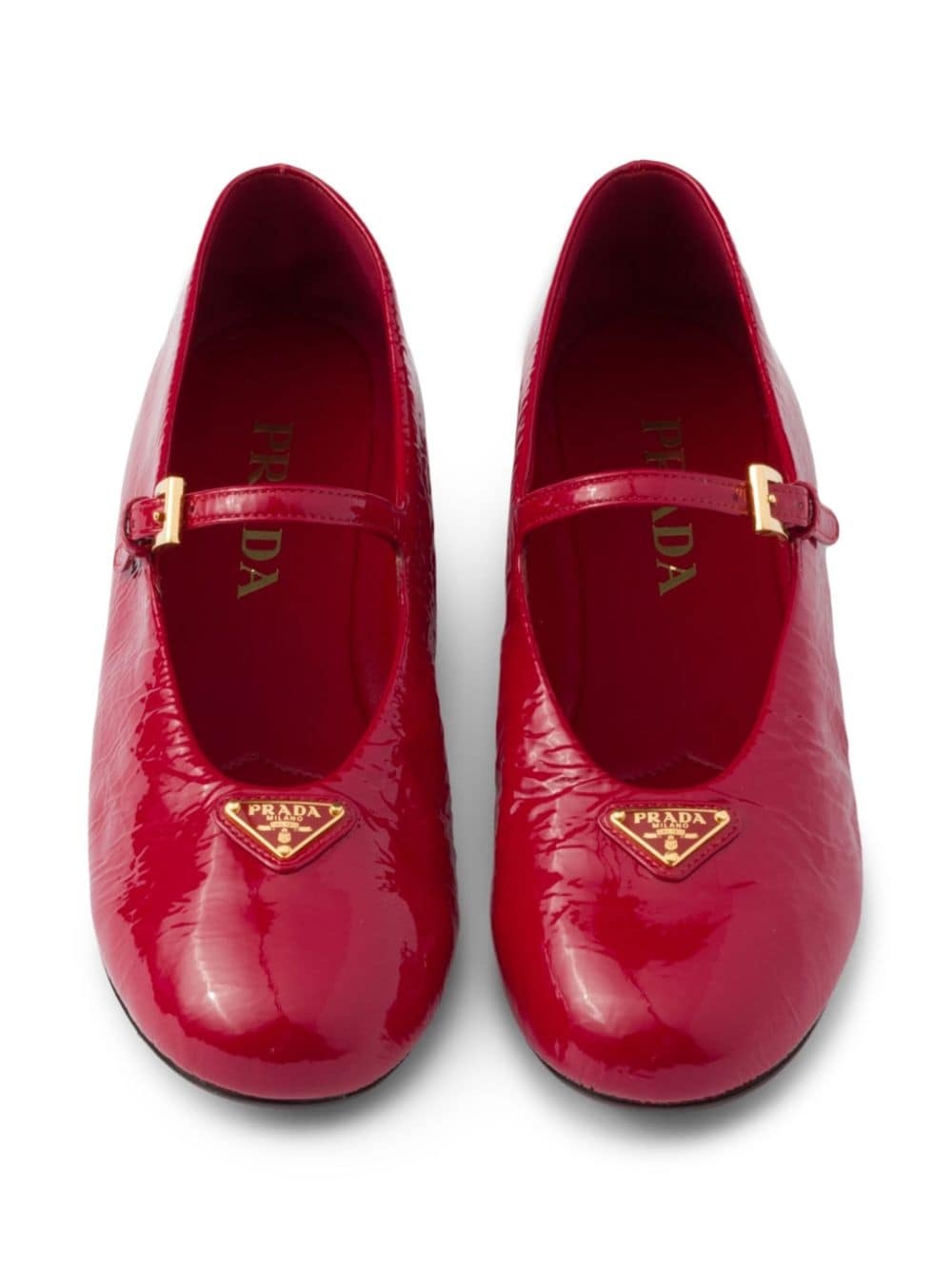 leather ballerina shoes - 4