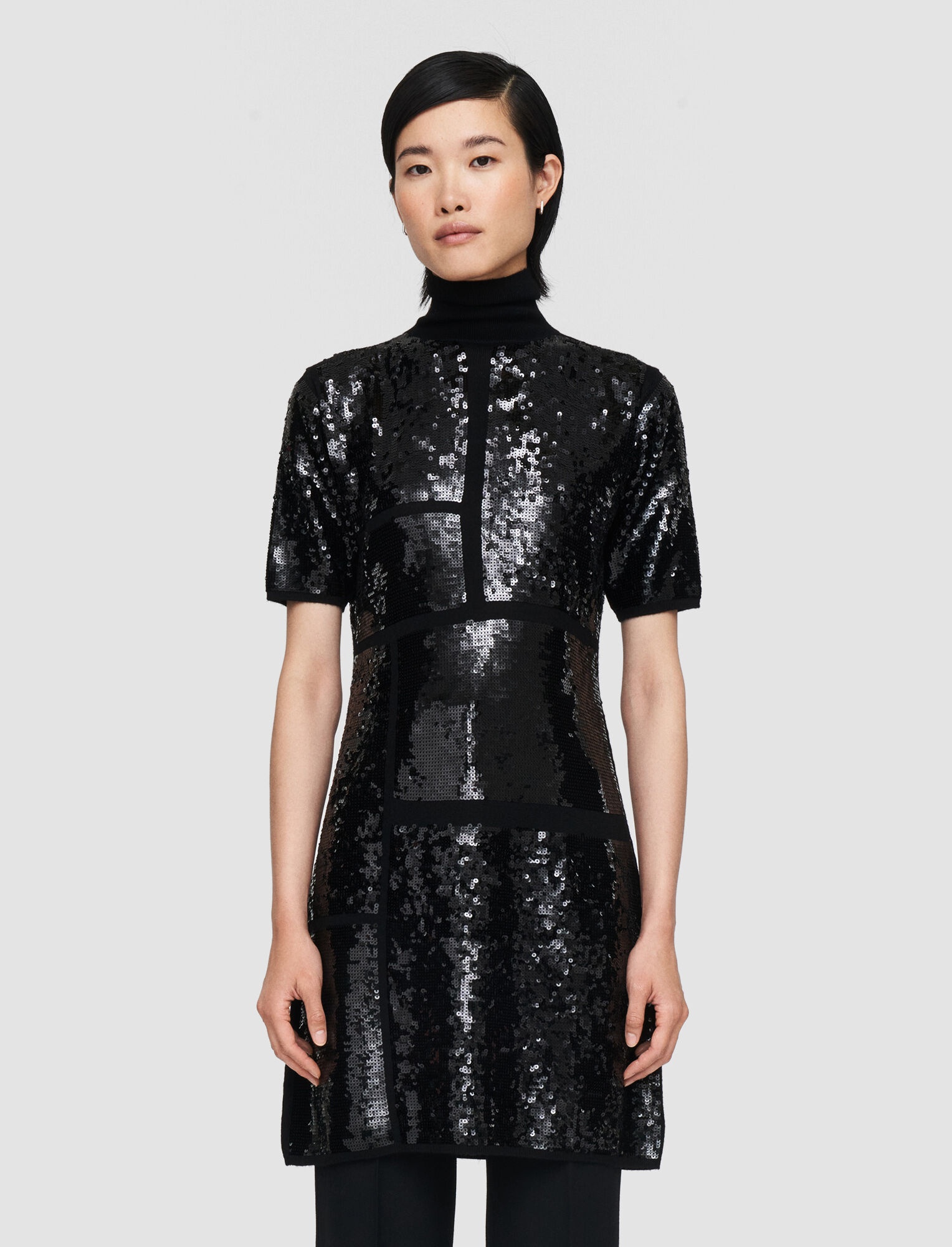 Sequins Knit Dress - 4
