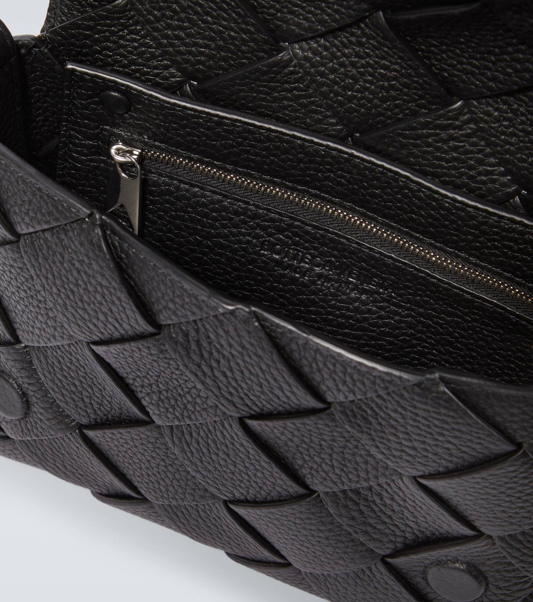 Diago Intreccio leather crossbody bag - 4