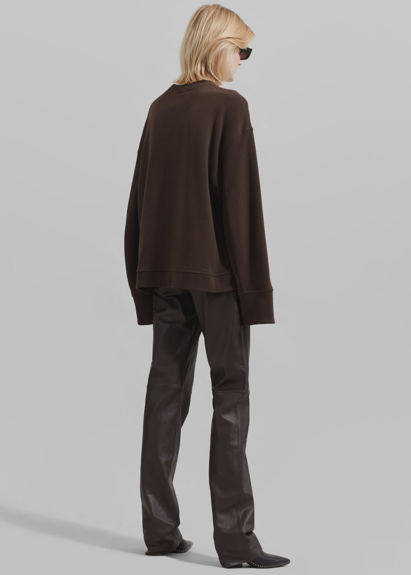Talia Sweatshirt - Brown 12