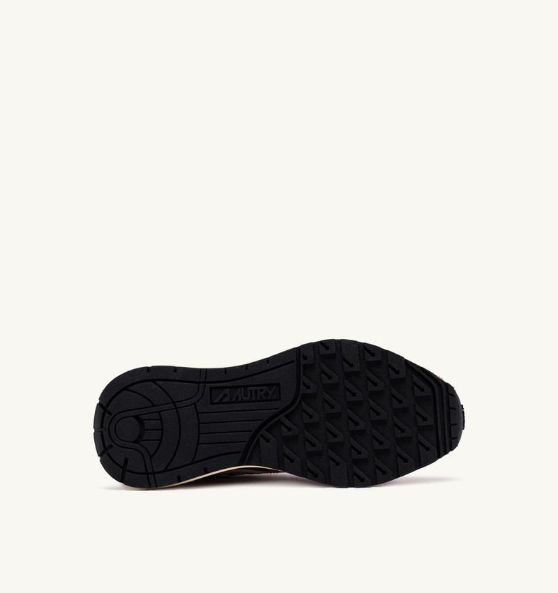 REELWIND LOW SNEAKERS IN NYLON AND SUEDE HOT SAUCE AND WHITE 4