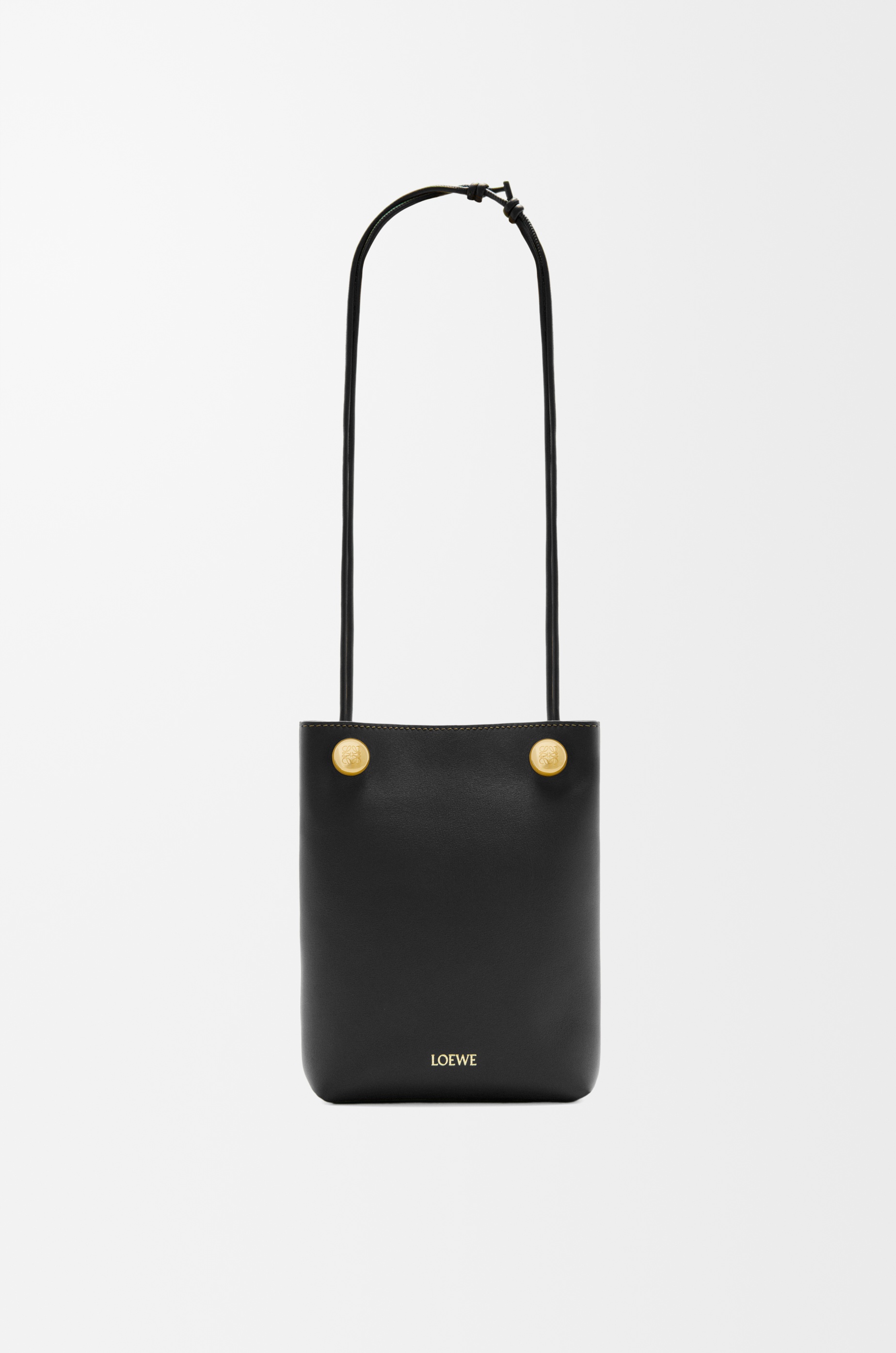 Pebble pouch in smooth calfskin - 5