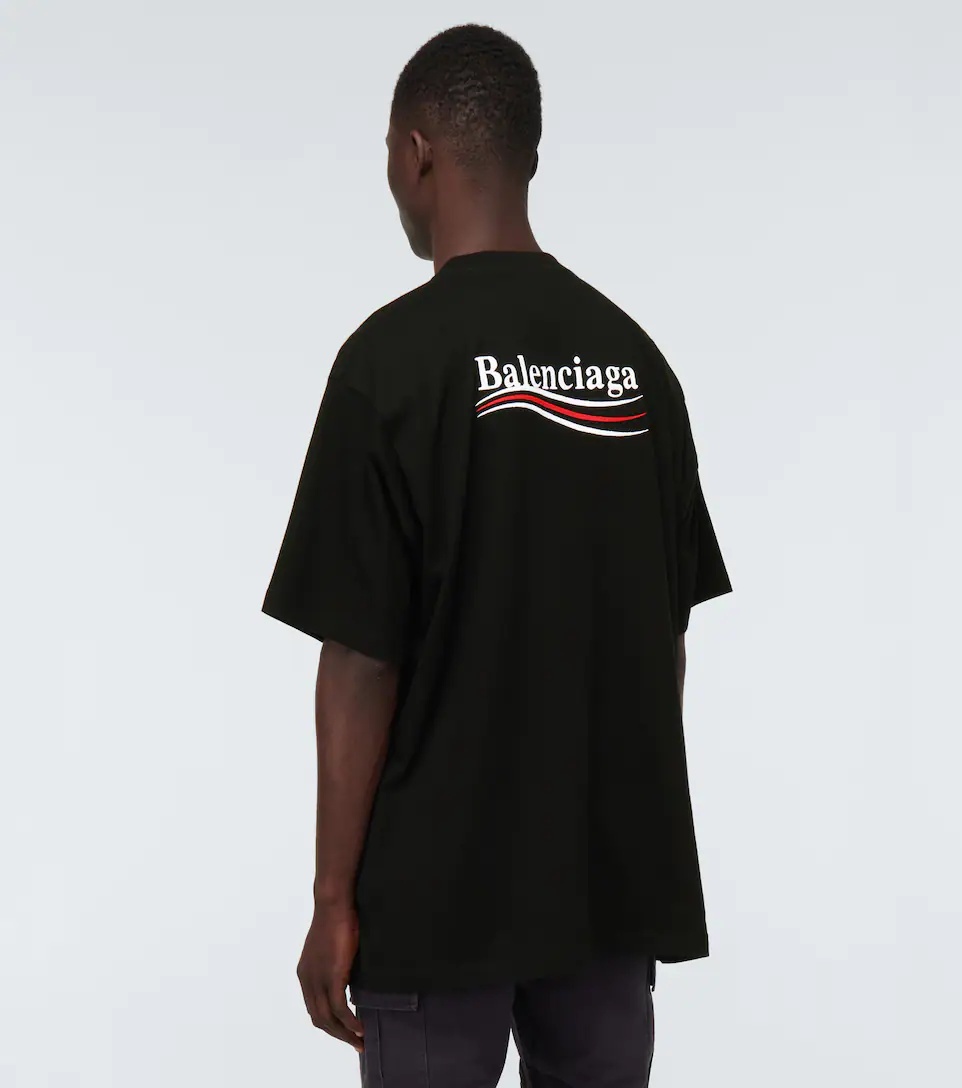 【関税＆送料込み】Balenciaga Political Campaign Trousers Men's Political Campaign Jogging Pants in White | Balenciaga US