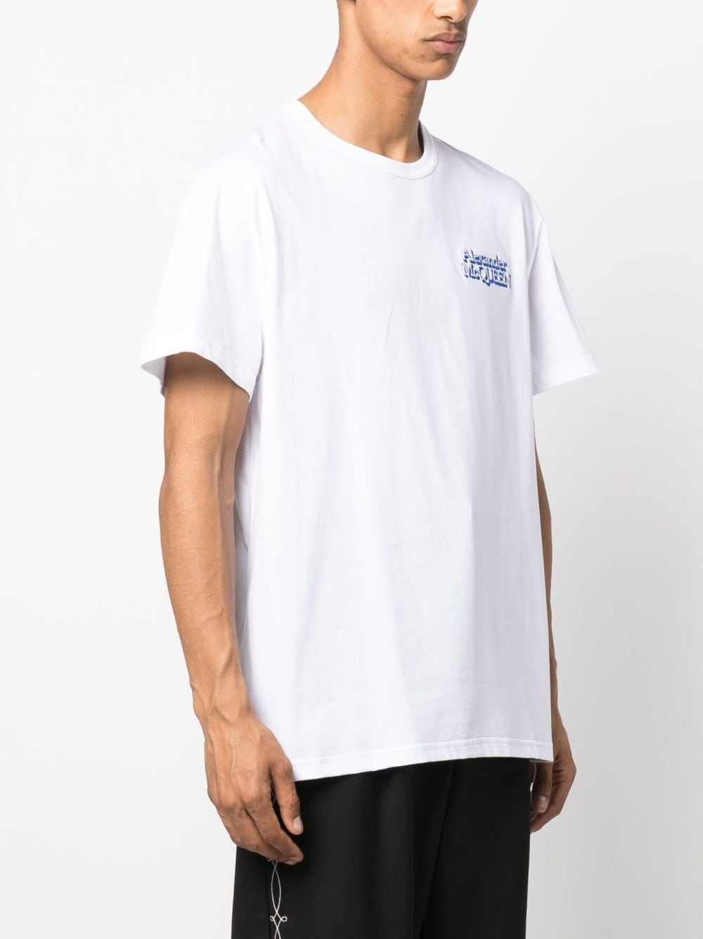logo-print cotton T-Shirt - 3