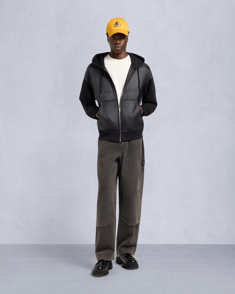 MOOSE KNUCKLES ASHBY HYBRID ZIP HOODIE outlook