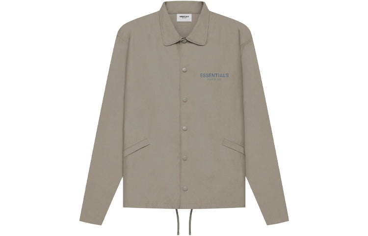 Fear of God Essentials SS21 Coaches Jacket Taupe FOG-SS21-649 - 2