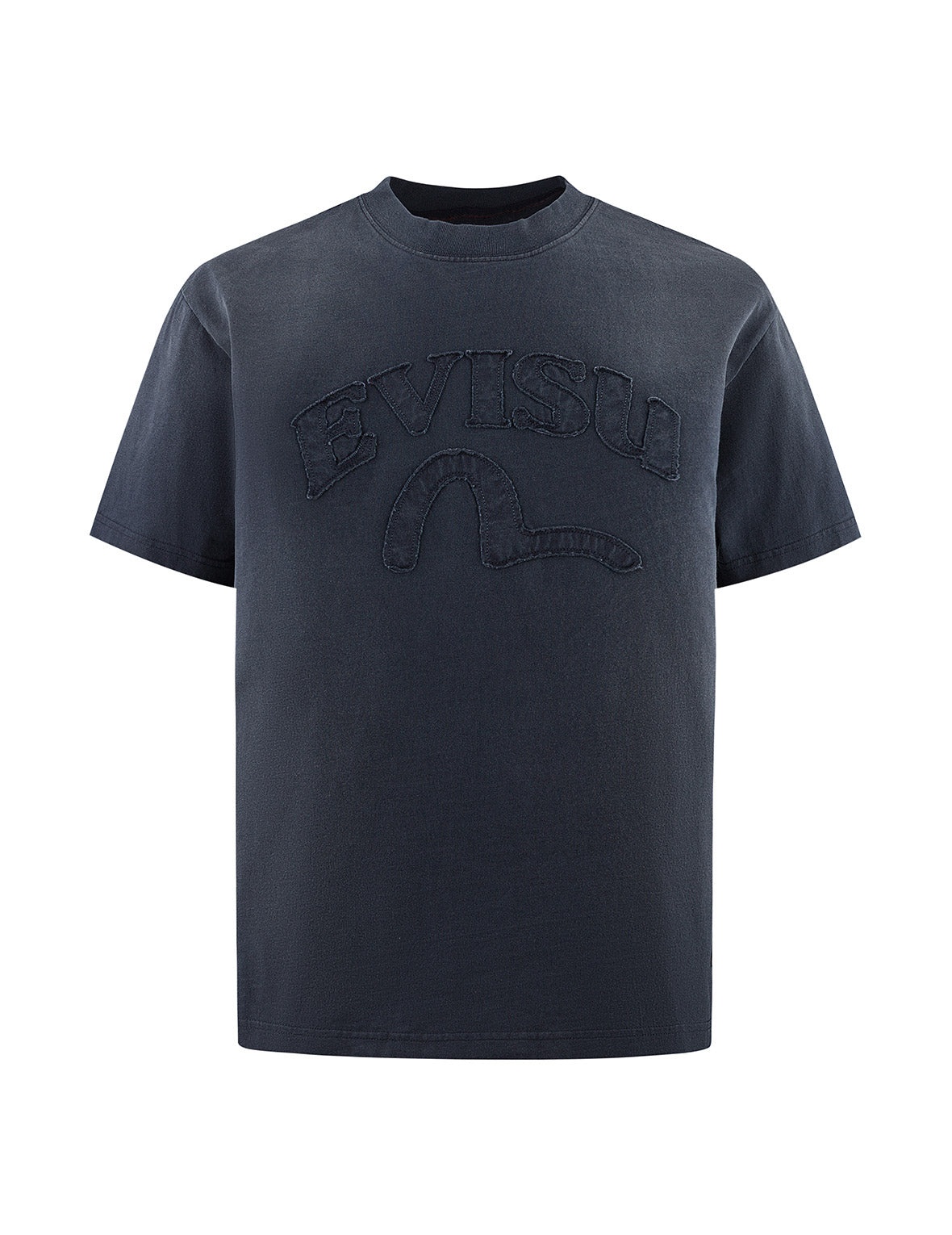 Seagull and Logo Appliqué Embroidery Relax Fit T-Shirt - 10