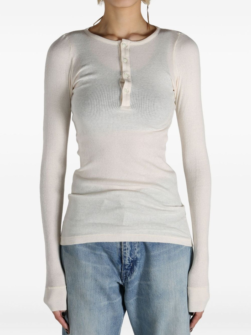 AURALEE cotton sweater outlook