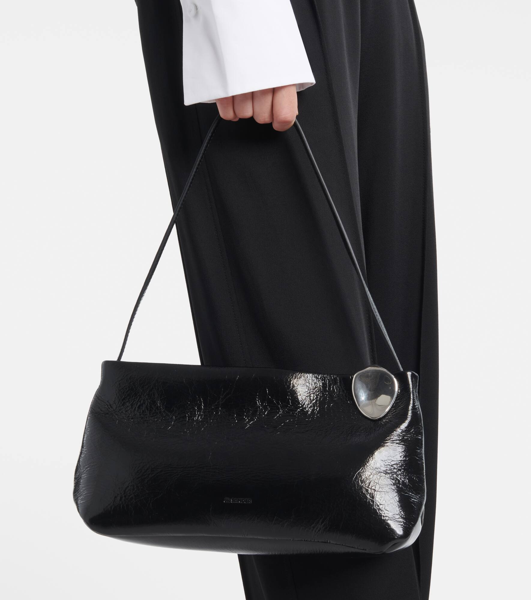 Jewel Zip leather shoulder bag - 6