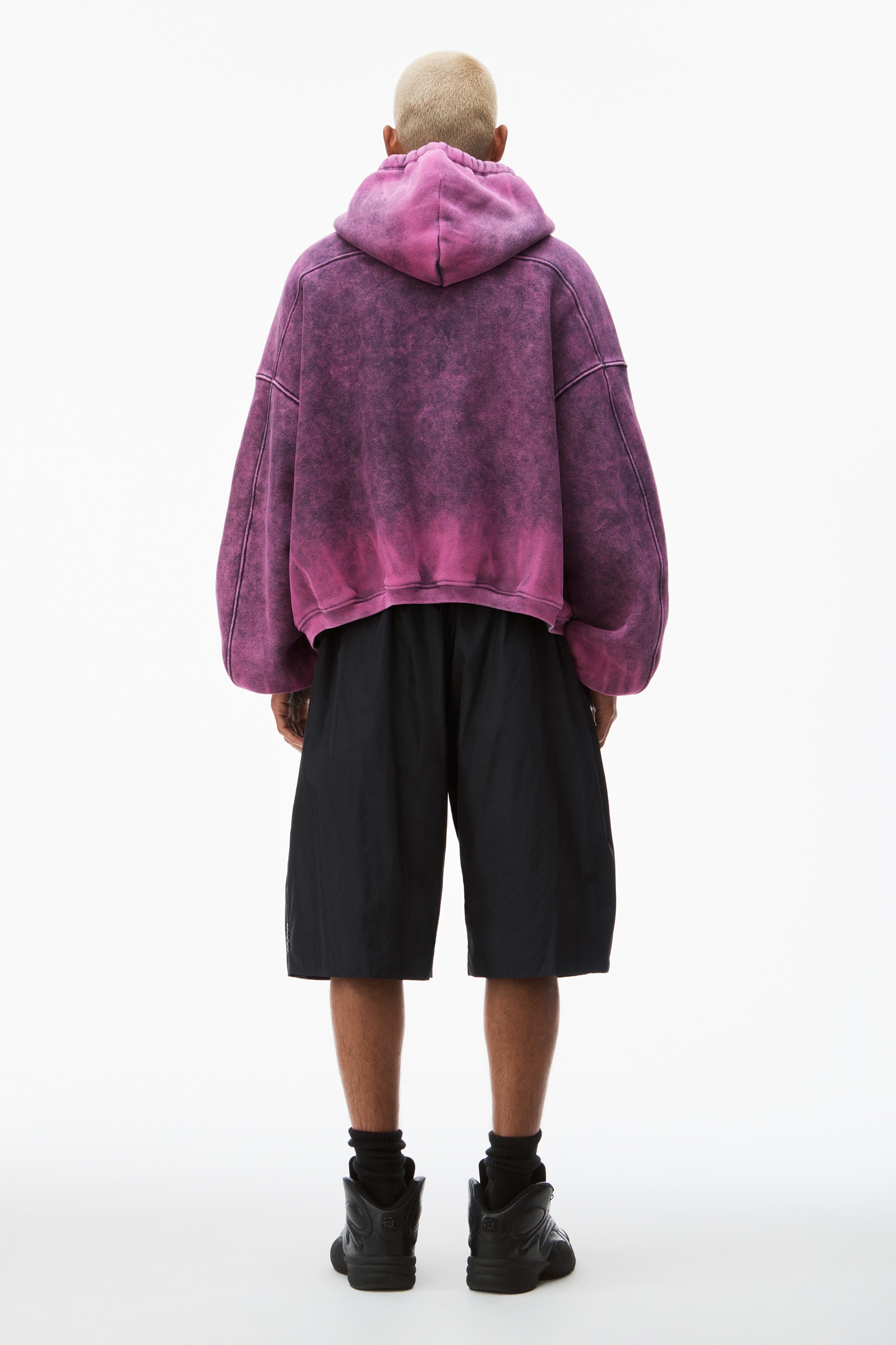 Puff hooded sweatshirt in terry - 4