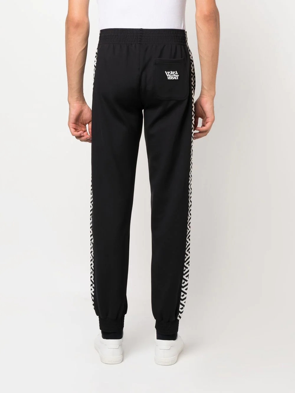 La Greca striped track pants - 4