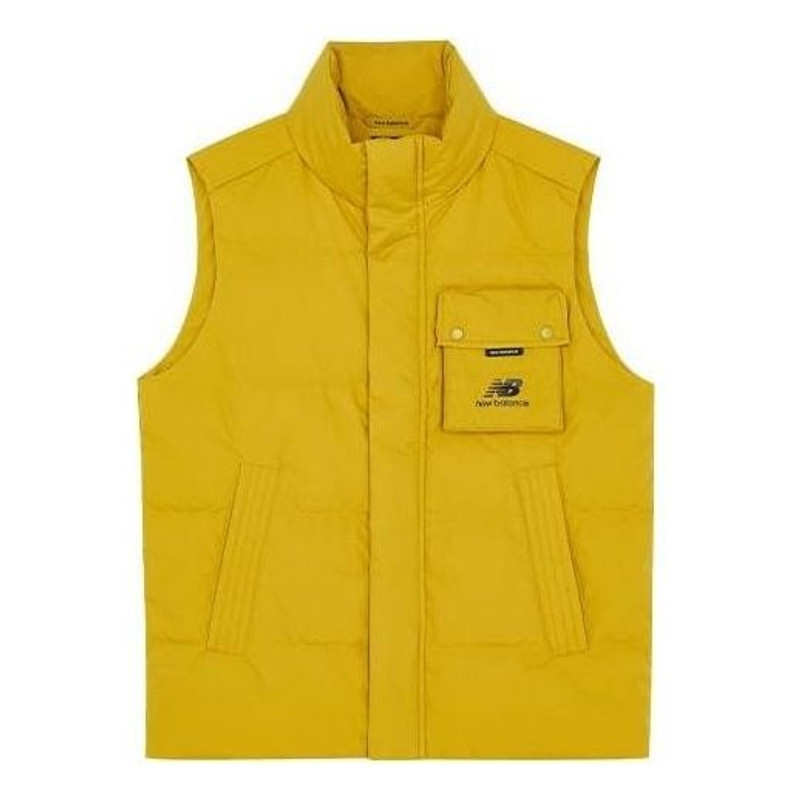 New Balance Windproof Puffer Vest 'Yellow' AMV14310-MSU - 1